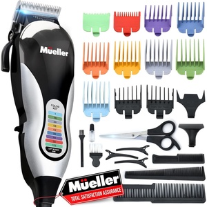 image:imageMueller Ultragroom Professional Hair Clippers for Men with Colored Design Hair Trimmer for Men 12 Guide Combs Trimmer for Hair Beards Head Body and Face
